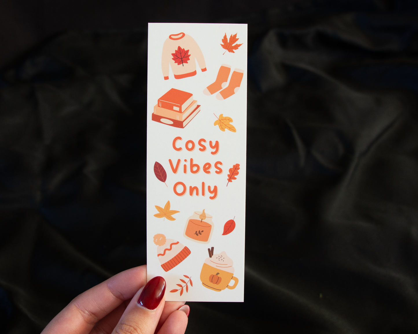 Cosy Vibes Only Bookmark