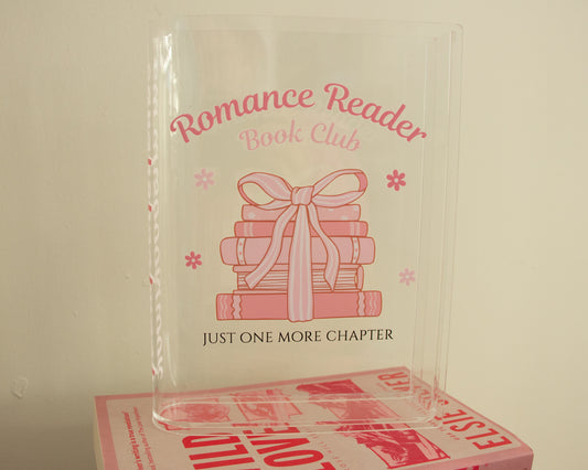 Personalised Romance Reader Acrylic Book Vase