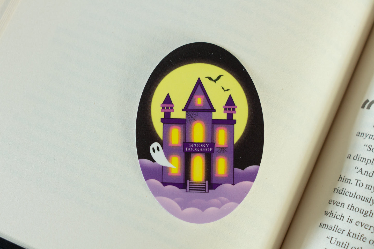 Spooky Bookshop Sticker