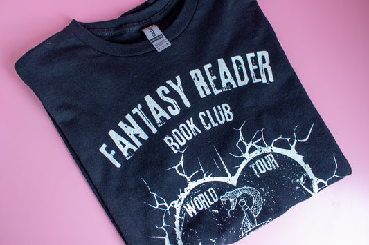 Seconds Medium Fantasy Reader Band Tee