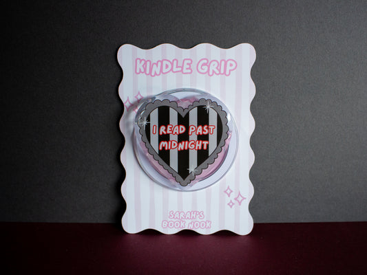 I Read Past Midnight Magnetic Kindle Grip