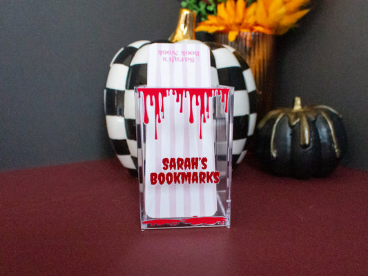 Personalised Bloody Bookmark Holder
