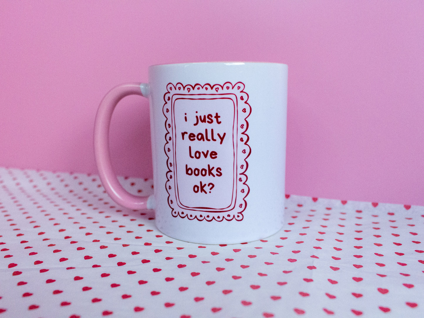I Just Really Love Books Ok Mug
