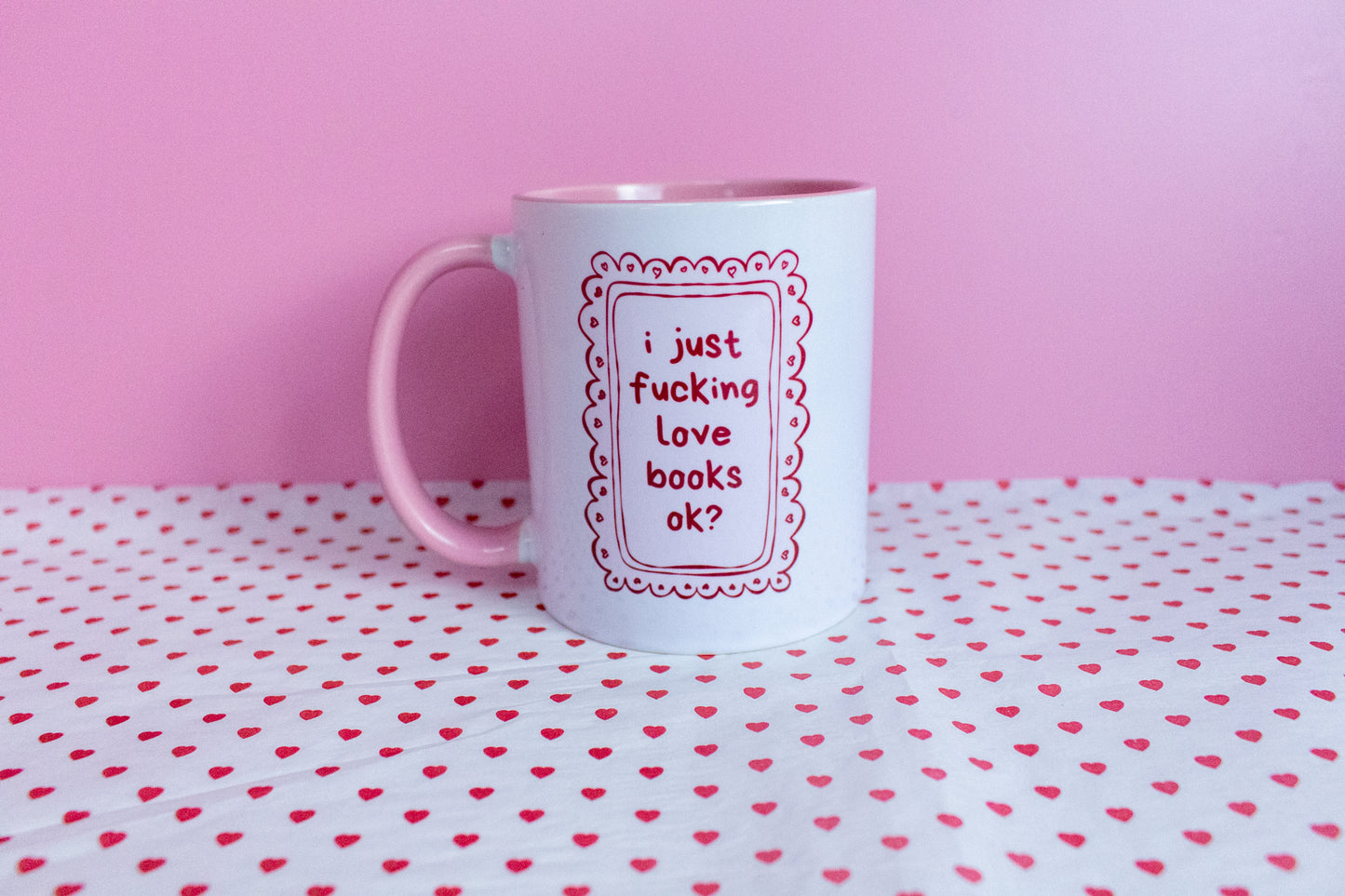 I Just Fucking Love Books Ok Mug