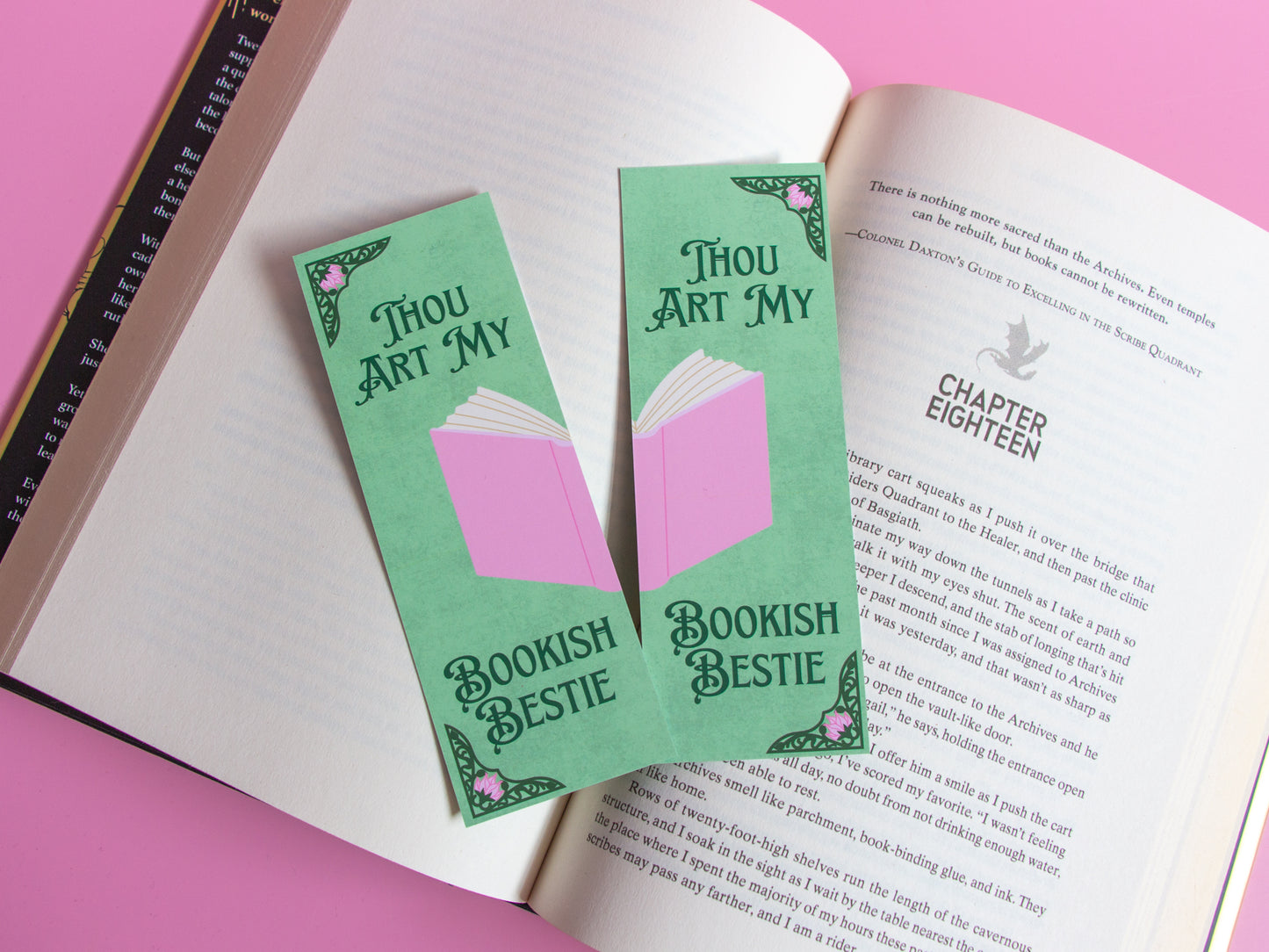 Thou Art My Bookish Bestie Bookmark Set