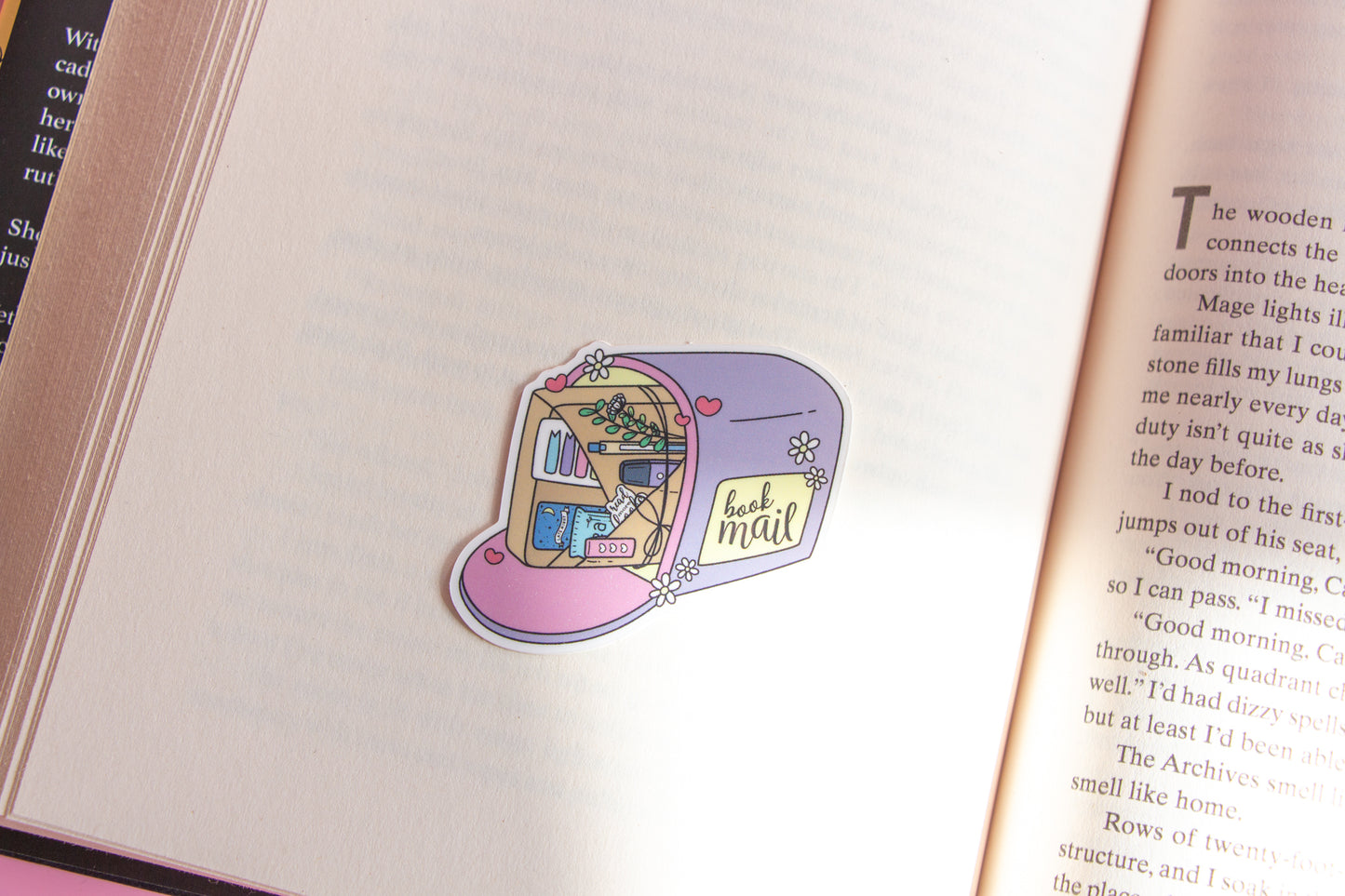 Book Mail Sticker