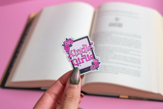 Kindle Girlie Sticker