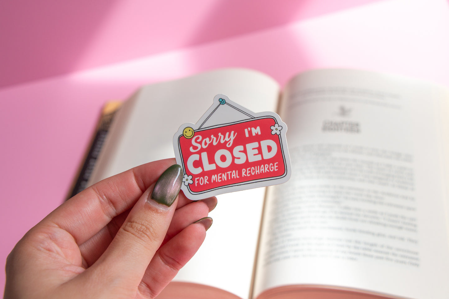 Sorry I’m Closed Sticker