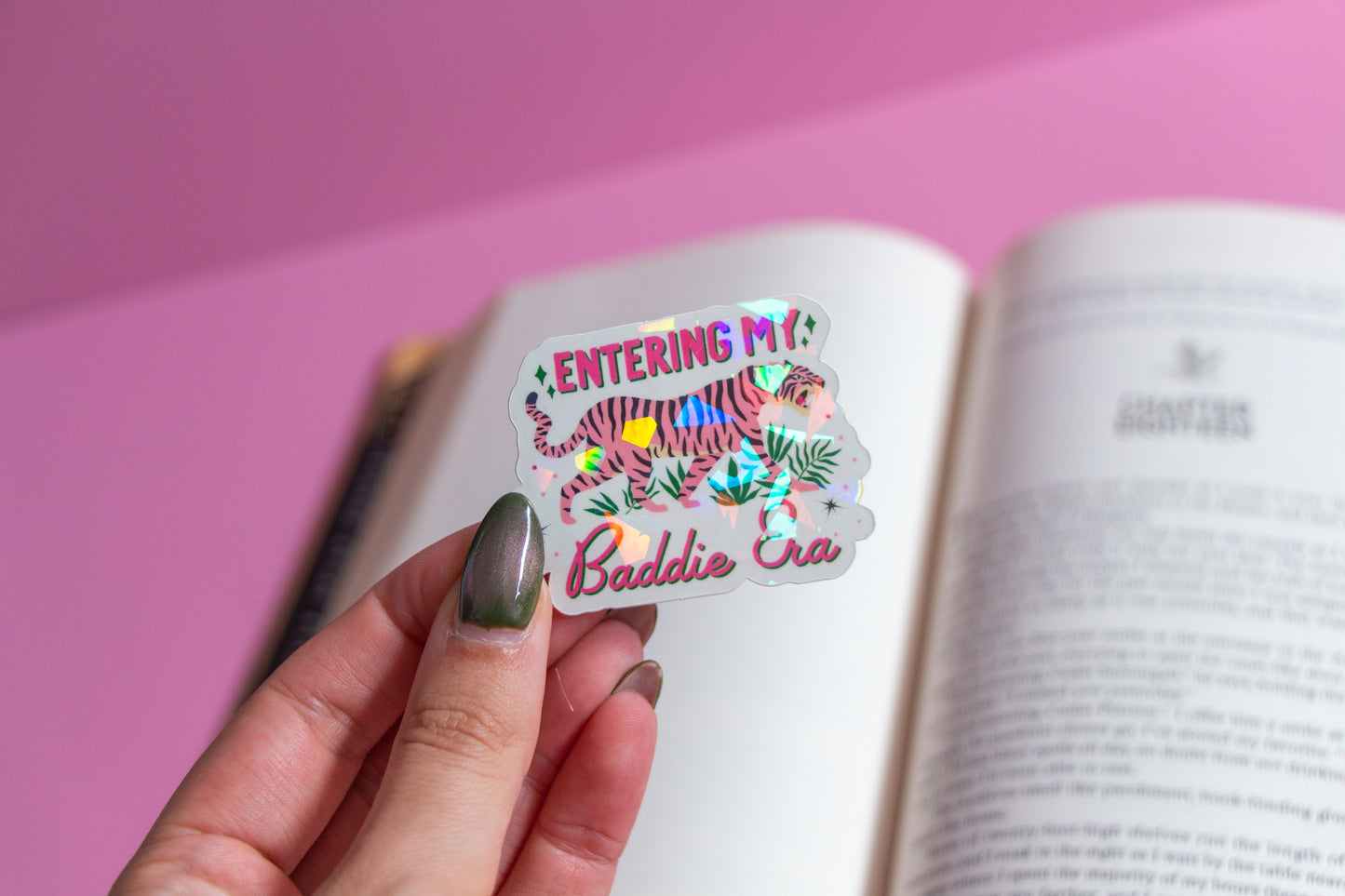 Entering My Baddie Era Sticker
