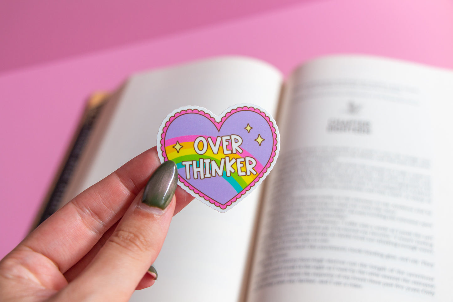 Over Thinker Sticker