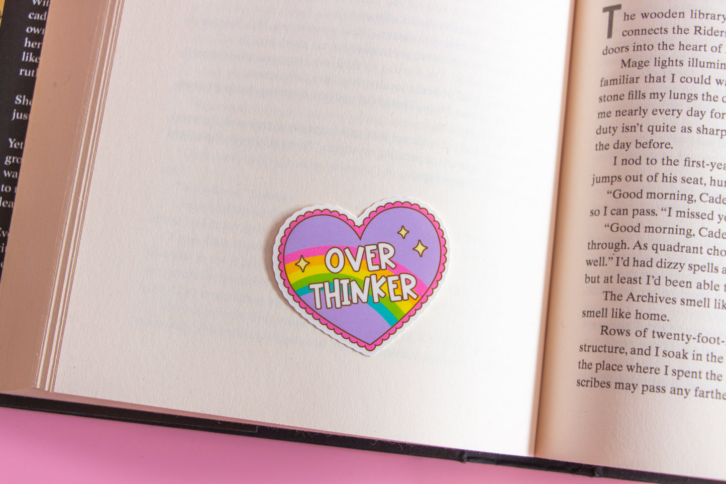 Over Thinker Sticker