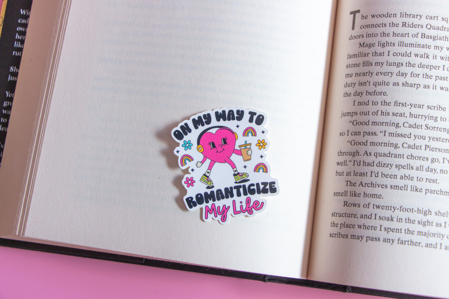 Romantacize My Life Sticker