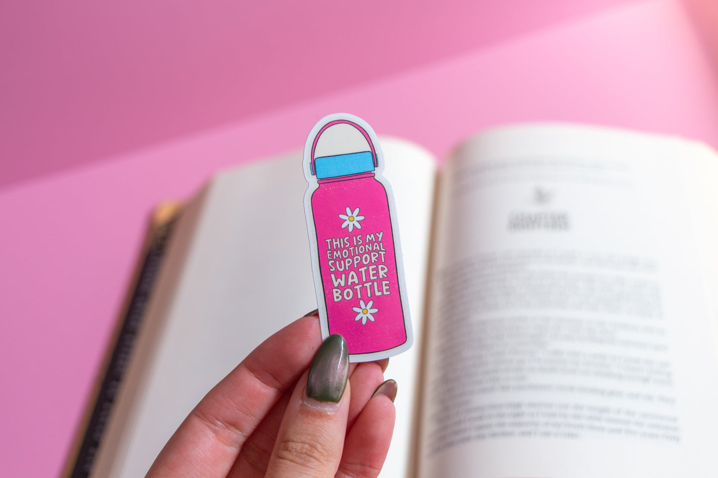 Emotional Support Water Bottle Sticker