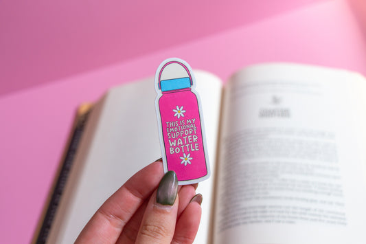 Emotional Support Water Bottle Sticker