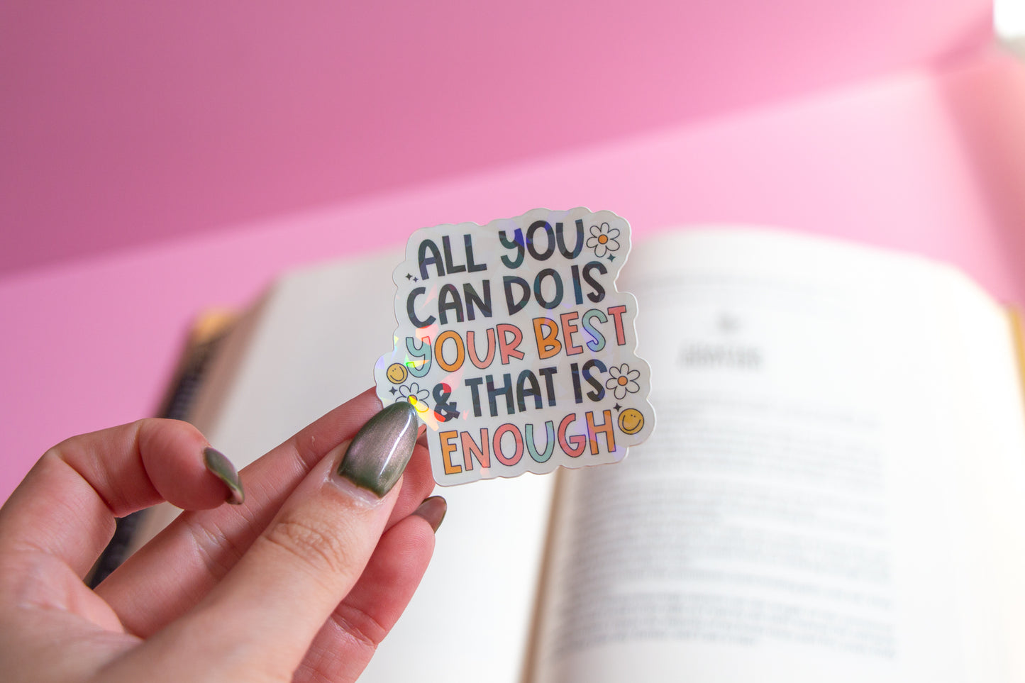 All You Can Do Is Your Best Sticker