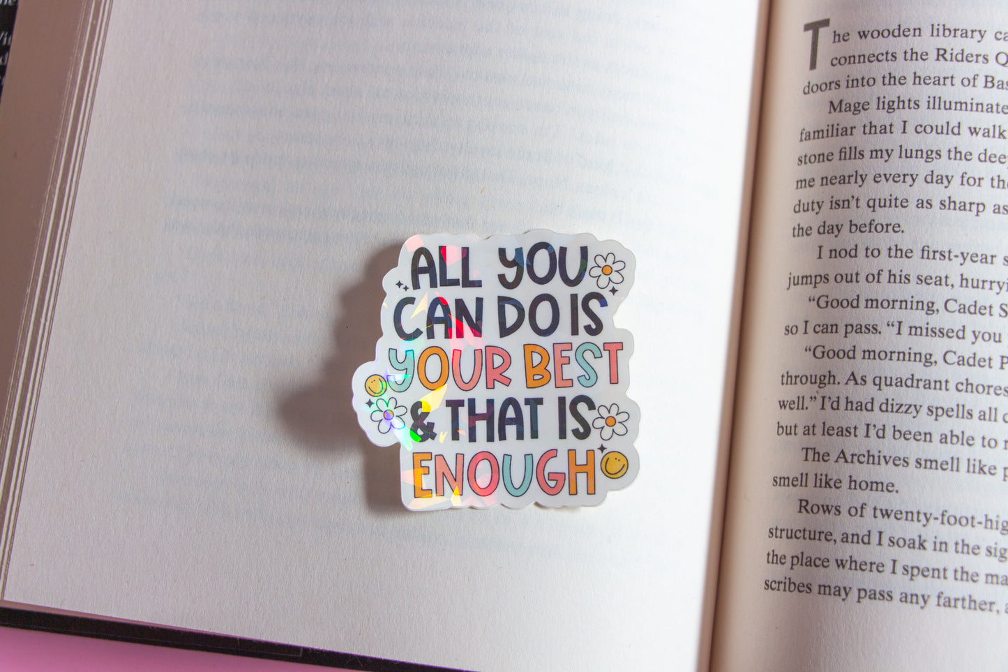 All You Can Do Is Your Best Sticker