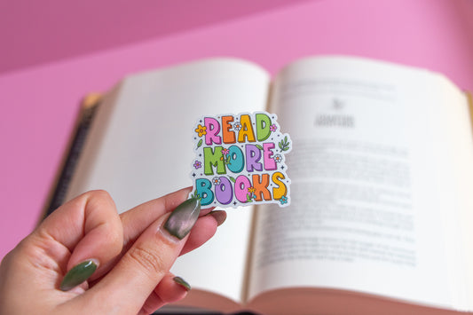 Read More Books Sticker
