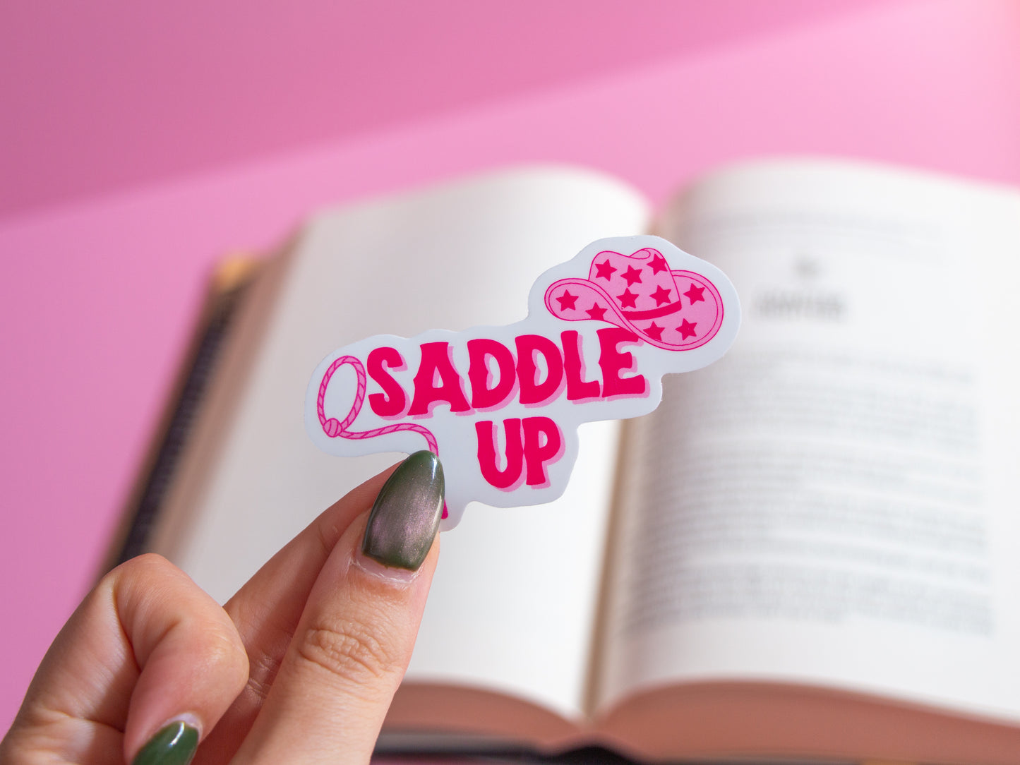 Saddle Up Sticker