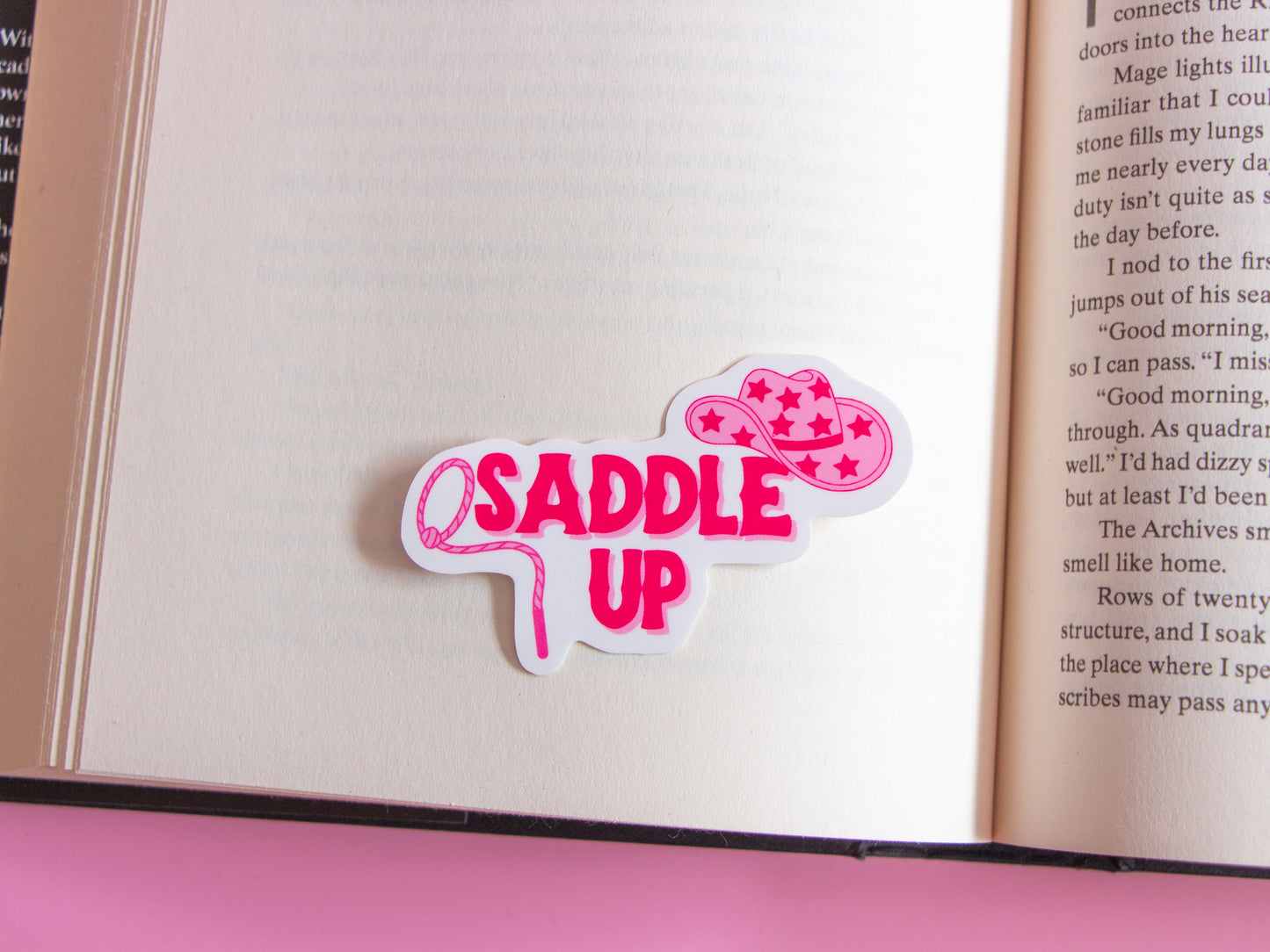 Saddle Up Sticker