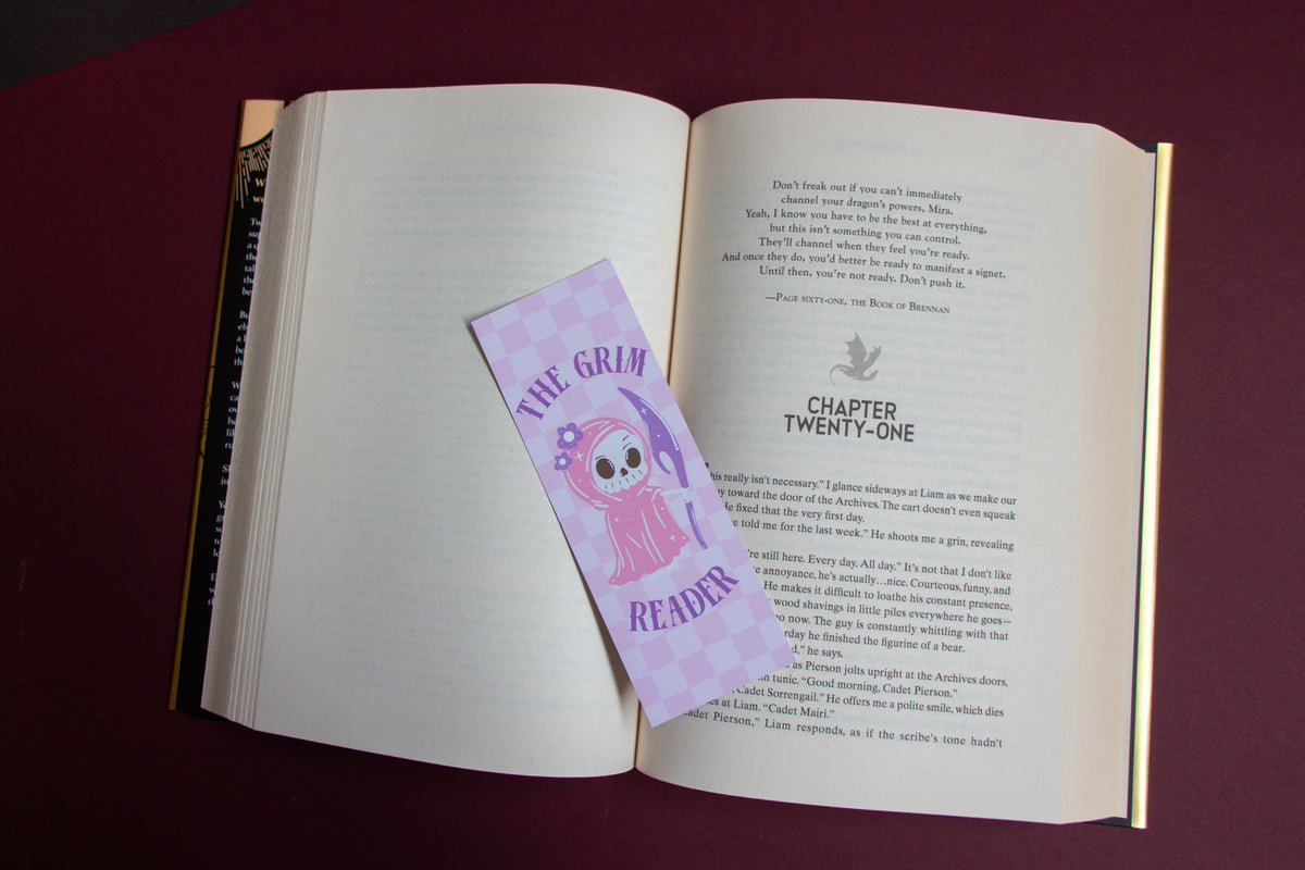 The Grim Reader Bookmark