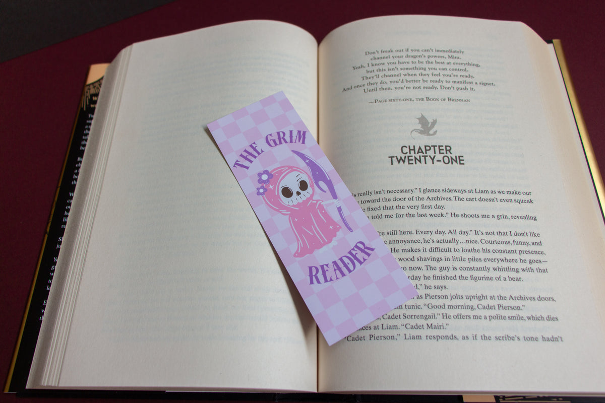 The Grim Reader Bookmark