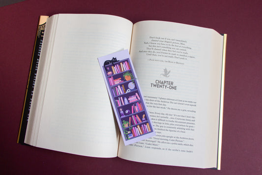 Witchy Bookcase Bookmark