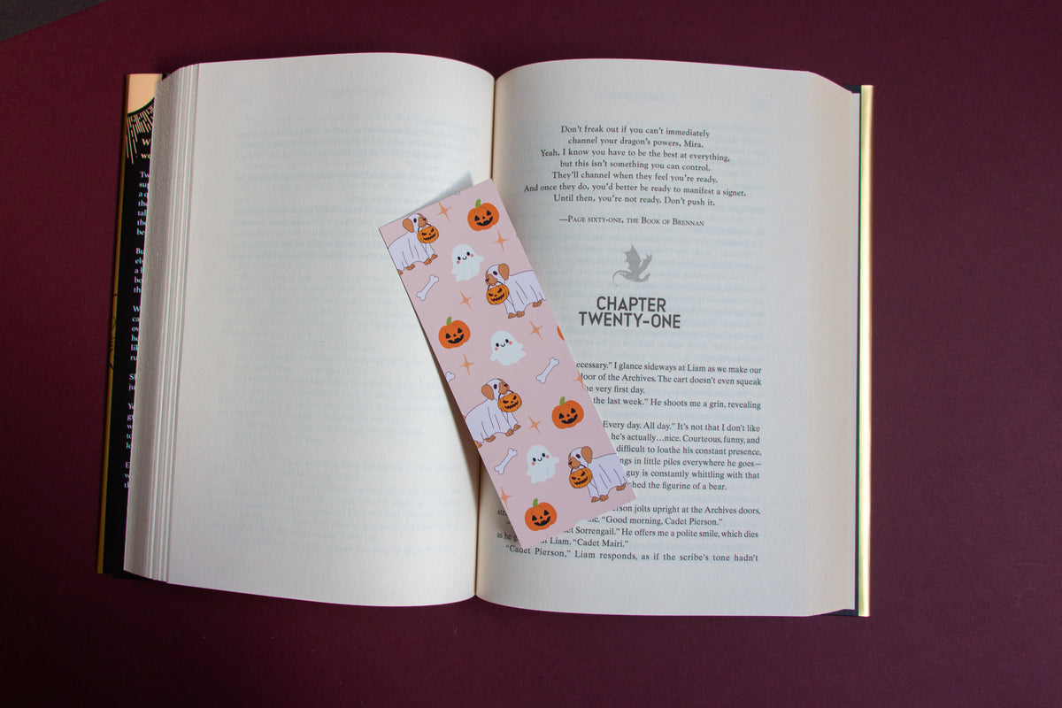 Dog Ghost Bookmark