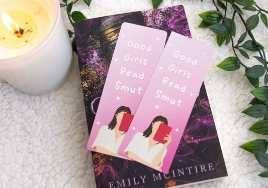 Good Girls Read Smut Bookmark, Book Lover Gift, Dark Romance Reader, Romance Reader, Romance Bookmark, Bookish Gift, Spicy Bookmark