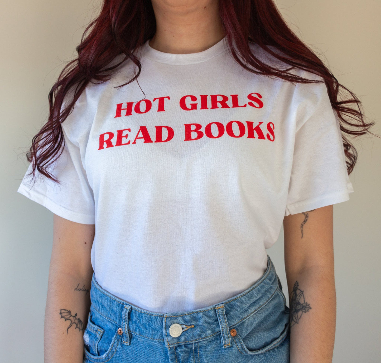 Hot Girls Read Books T-shirt, Book Lover Gift, Bookish Gift, Funny Reading T-shirt, Book Shirt