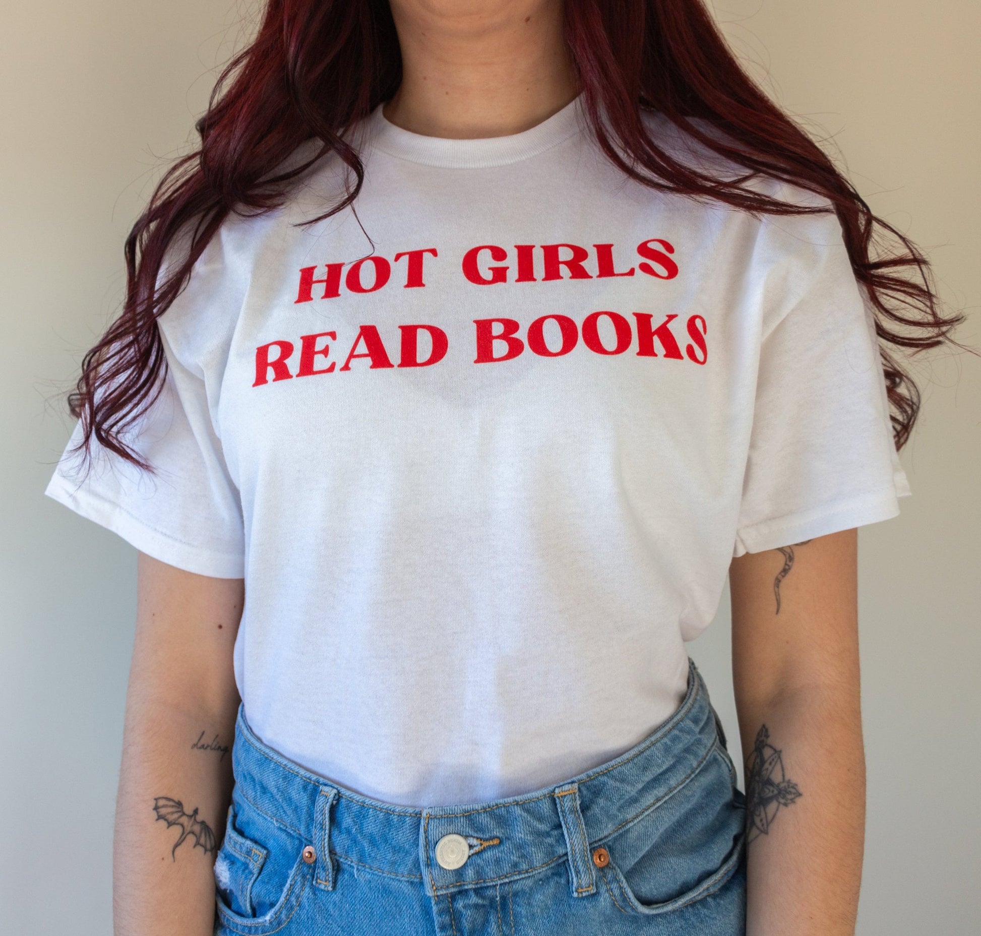 Hot Girls Read Books T-shirt, Book Lover Gift, Bookish Gift, Funny Reading T-shirt, Book Shirt