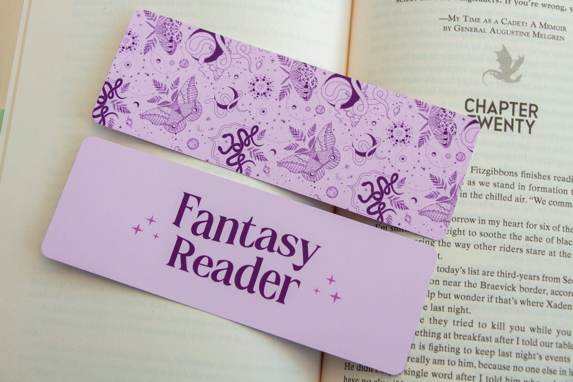 Fantasy Reader Bookmark, Book Lover Gift, Fantasy Book, Fantasy Bookmark, Bookish Gift