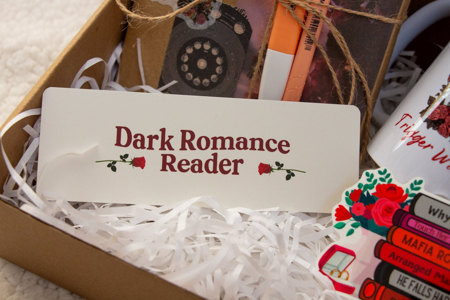 Dark Romance Blind Date With a Book Boxes, Mystery Book, Book Gift, Reader Gift, Suprise Book, Dark Romance Reader