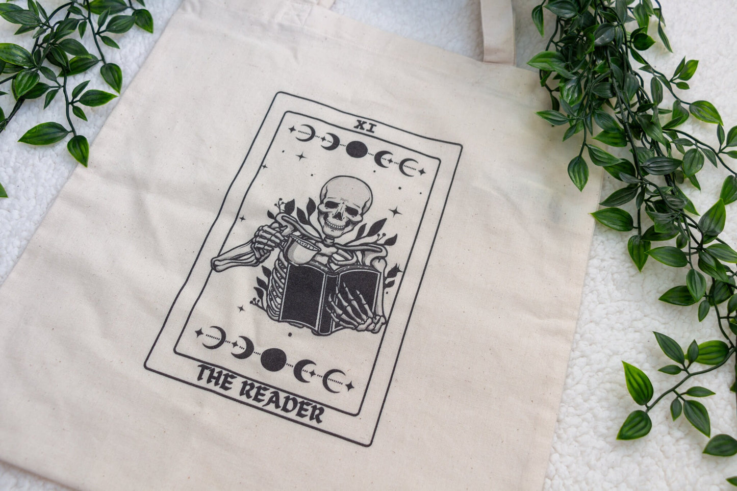 The Reader Tote Bag, Book Lover Gift, Bookish Gift, Funny Reading Tote Bag, Book Tote Bag