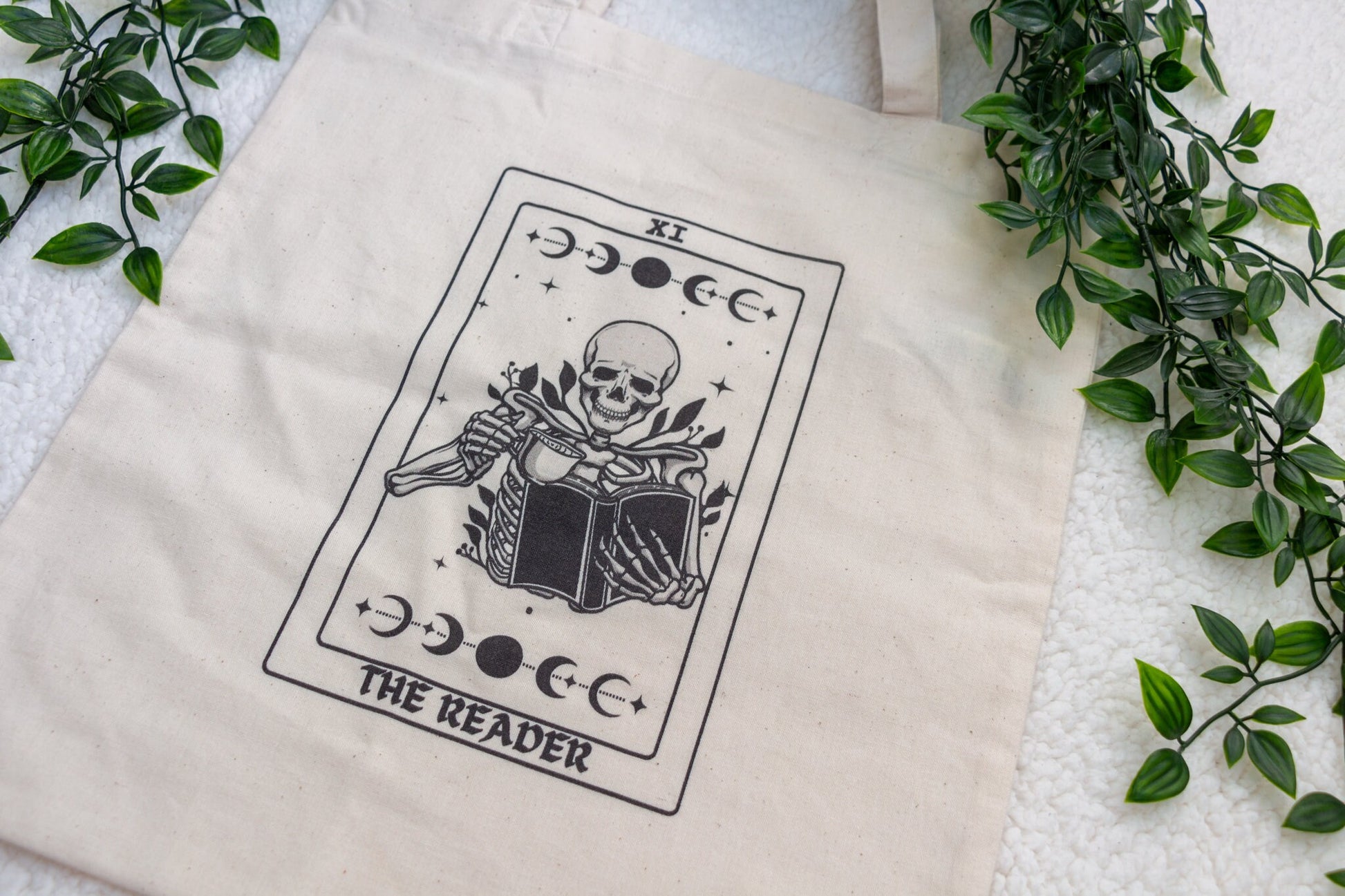 The Reader Tote Bag, Book Lover Gift, Bookish Gift, Funny Reading Tote Bag, Book Tote Bag