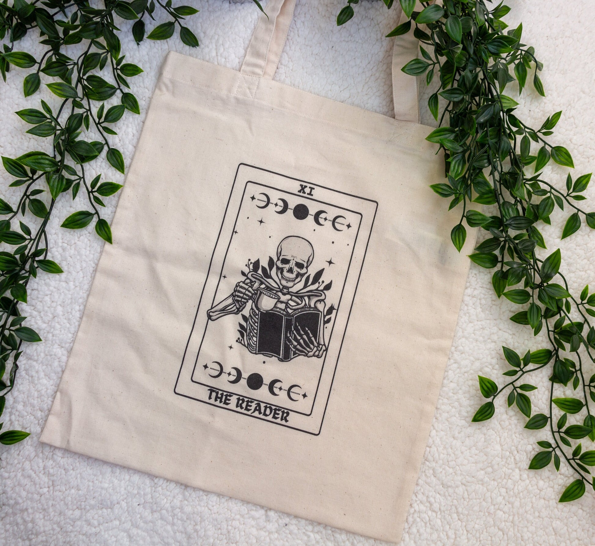 The Reader Tote Bag, Book Lover Gift, Bookish Gift, Funny Reading Tote Bag, Book Tote Bag
