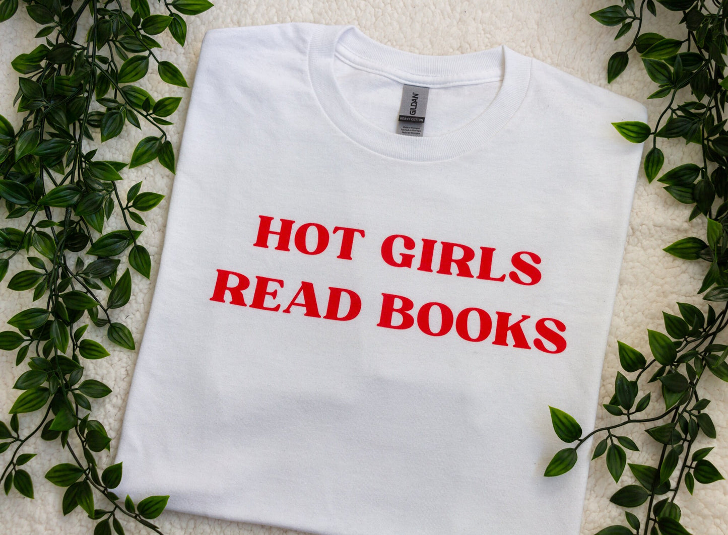 Hot Girls Read Books T-shirt, Book Lover Gift, Bookish Gift, Funny Reading T-shirt, Book Shirt