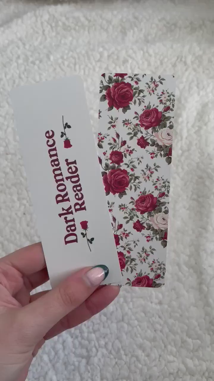 Dark Romance Reader Bookmark, Book Lover Gift, Dark Romance Book, Dark Romance Bookmark, Bookish Gift, Spicy Book