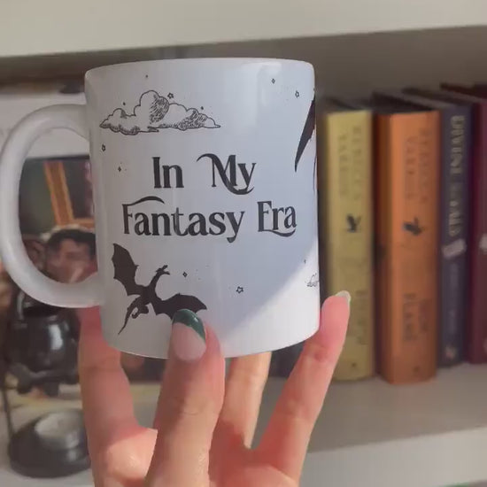 In My Fantasy Era Mug, Bookish Mug, Book Lovers Gift, Fantasy Book Reader, Gifts for Readers, Booktok Merch