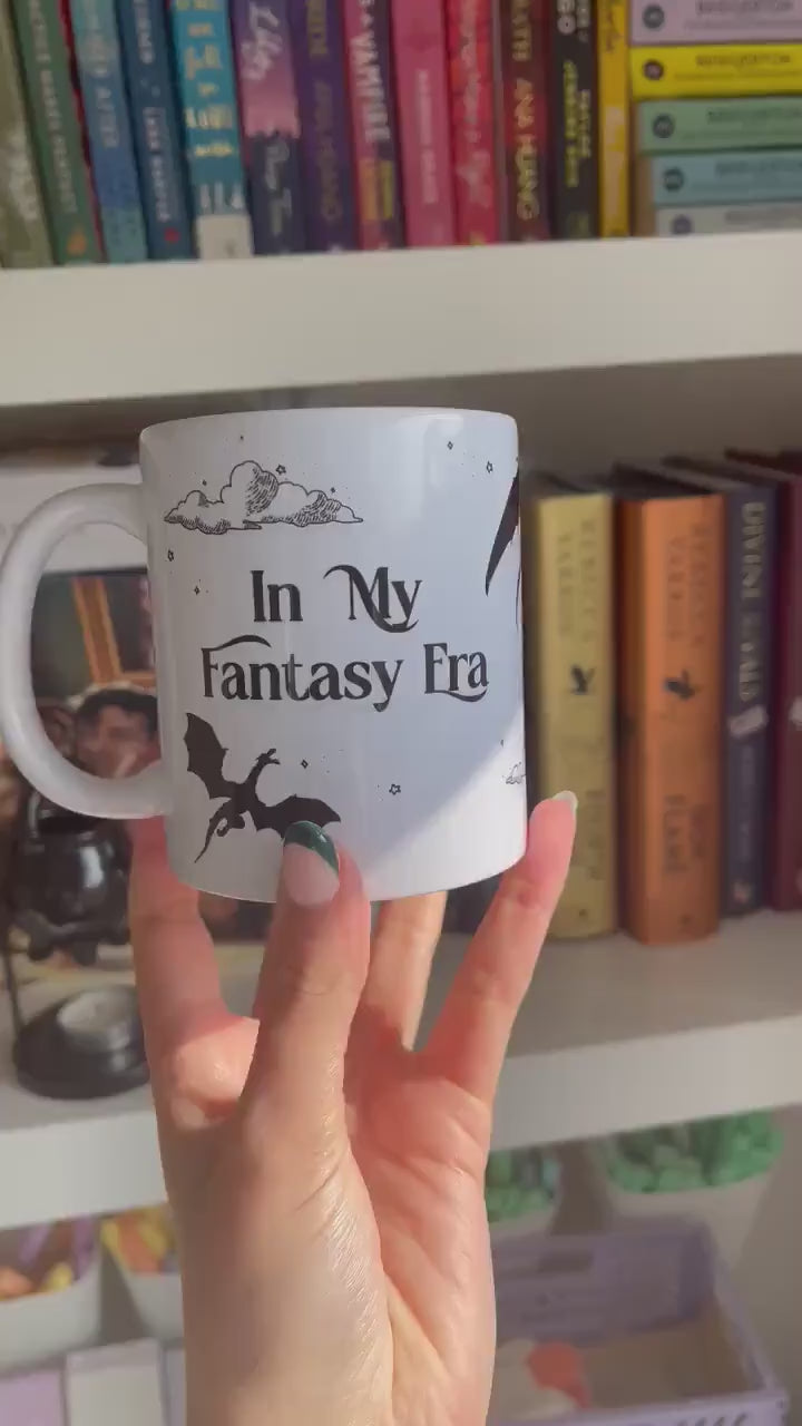 In My Fantasy Era Mug, Bookish Mug, Book Lovers Gift, Fantasy Book Reader, Gifts for Readers, Booktok Merch